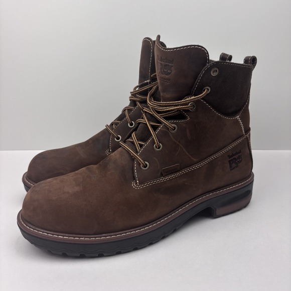 Timberland Shoes - Timberland PRO Hightower 6" Safety Toe Work Boots Women's Size 11 Coffee Brown